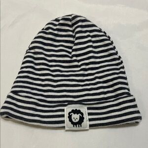 “Bundle 10/$13” Garanimals Black and White Striped baby girl boy Hat